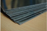 三众家 碳纤维板3mmx500x500 碳纤板3mm 碳板3mm  斜纹哑光碳板