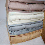 新品外贸原单竹纤维正品床上用品四件套被套床单枕套特价