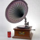 热卖古董 老物件 日本 International  78转 手摇 唱机 留声机 音