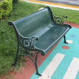 户外公园椅子防腐塑木座椅广场室外排条椅凳子休闲椅园林公园长椅