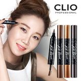 韩国代购CLIO/珂莱欧 双头染眉膏 液体眉笔防水不脱妆 孔孝真同款