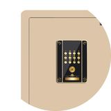 鼎发保险柜家用小型45cm保险箱办公入墙防盗bxg床头密码保管箱