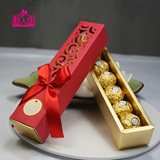 西窗小礼盒喜糖盒子成品喜糖盒含糖欧式创意费列罗喜糖盒包邮批发