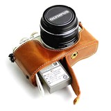 奥林巴斯EPL7相机包E-PL7相机底座皮套EPL7手柄半套包 可拆换电池