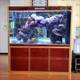 闽江中型鱼缸水族箱创意大型1.2米1.5屏风隔断客厅超白玻璃长方形