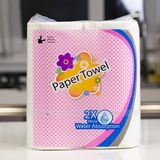 厨房专用纸巾 吸油卫生纸断式卷纸 80节*2卷装