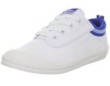 [代购][现货]Volley International Sneaker系带帆布女鞋白色蓝边