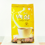韩国进口麦馨Maxim黄色摩卡味无糖速溶黑咖啡纯咖啡500g袋装