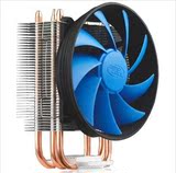 台式机 CPU风扇静音全铜热管散热器1155九州风神玄冰300 电脑风扇