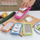 厨房多功能不锈钢切丝切片器 水果蔬菜瓜果沙拉刨丝刨片器组合刨