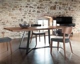 loft工业风餐桌椅组合 美式乡村loft铁艺复古做旧实木电脑办公桌