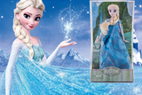 DISNEY冰雪奇缘玩具Elsa艾莎娃娃套装女孩玩具人偶过家家生日礼物