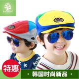 韩国2-7岁男童帽子3贝雷帽4遮阳帽5宝宝帽6小男孩盆帽8纯棉春秋9