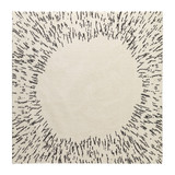 限申通◆IKEA 桑得伦 长绒地毯(200x200cm 白色/灰色)◆宜家代购