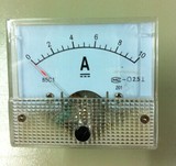 85C1-A直流电流表 指针式电流表85C1表头DC机械表头1A 5A~500A