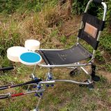 吉立莱2016新款多功能折叠钓椅钓鱼椅子台钓垂钓凳钓鱼用品 航母C