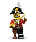 【金刚】乐高 lego 8833 人仔抽抽乐第八季 海盗船长15#未开封