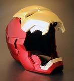 [玩聚馆]Roan 1/1 钢铁侠 MK42 头盔 电动开合 可亮 可佩戴 现货