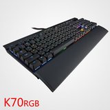 海盗船K70 红轴 青轴K70 RGB K95 RGB背光机械游戏键盘黑色包顺丰