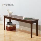 纯实木长条凳进口白橡木床尾凳长凳日式简约时尚家具新品