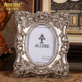 BRESH欧式巴洛克相框 欧式复古时尚创意树脂工艺装饰品相框摆件