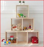 包邮实木柜松木书柜单个书架自由组合书柜儿童玩具架置物柜可定做