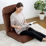 热卖创意多功能懒人沙发椅单人榻榻米床上靠背椅日式可折叠可拆洗