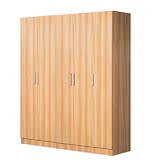 板式简易衣柜大衣柜实木质组合组装衣柜三门四门衣柜衣橱家具