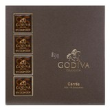 比利时GODIVA高迪瓦純黑巧克力薄片85%16片礼盒 现货顺丰包邮