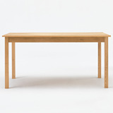 无印良品 白橡木实木贴皮餐桌办公桌子日式 家具定制定做