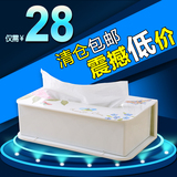 【大减价】希尔 欧式家用创意客厅纸巾盒车用抽纸盒 卫生间纸巾盒