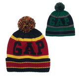 Gap专柜正品代购 条纹拼色针织帽|儿童698543|原价99元