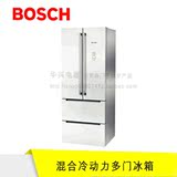 新品 BOSCH/博世 KMF40S20TI 401L 白色 混合冷动力玻璃多门冰箱