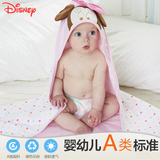 迪士尼婴儿包被 新生儿抱被春秋纯棉宝宝春夏季薄款夹棉被子用品