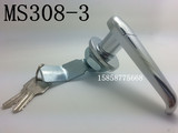 配电箱门锁防雨锁MS308-3 配电柜门锁MS308-2不锈钢柜门锁控制柜