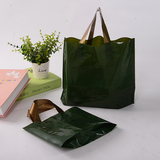 墨绿大中小号手提袋塑料袋 服装袋 化妆品袋 礼品袋购物袋 可加印