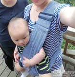 特价minizone可调节交叉减压背带 X型婴儿背袋背巾宝宝背带透气
