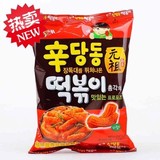 韩国进口零食品 海太甜辣炒年糕条 膨化食品糯米香辣条 110g