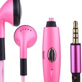厂家直销批发新款发光耳机光纤线发光耳机入耳式带麦充电发光耳机