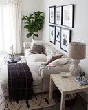 美式组合乡村布艺L形新款整装客厅沙发欧式米白色棉麻可定制特价
