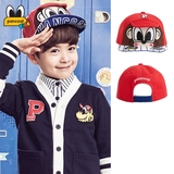 韩国潮牌正品代购包邮pancoat15新款可爱狮子王儿童棒球帽