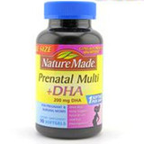 美国Nature Made Multi Prenatal新章孕妇多重维生素叶酸DHA90粒