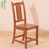 龙竹 大餐椅现代简约儿童椅竹椅子实木便携式钓鱼椅靠背椅特价