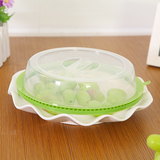 加热盖子微波炉盖专用冰箱保鲜盖碗盖塑料透明圆形硅胶密封盖特价