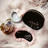 日单黑色粉边蕾丝眼罩/梦幻黑丝绒珍珠化妆包/收纳包/杂物包