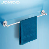 JOMOO九牧太空铝单杆毛巾架实心加厚地座毛巾杆939508 升级版