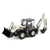 凯迪威 合金工程车玩具车挖掘机 装载机双向铲车玩具车模型