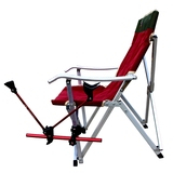 科锐筏钓椅可折叠户外便携铝合金扶手椅多功能钓鱼椅钓鱼凳台钓椅