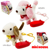 代购 日本高端品牌MIKIHOUSE 电动狗狗 玩偶公仔玩具 盒装