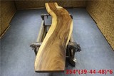 胡桃木大板实木桌板式老板桌实木办公桌田园电视柜长条桌异形桌